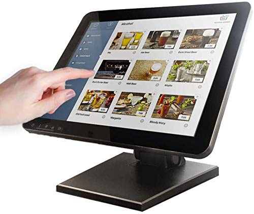 15-Inch Touchscreen Monitor with Metal POS Stand