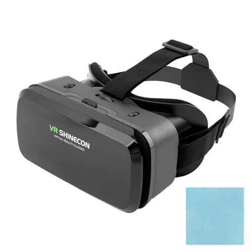 Jaeskeclip 3D VR Headset with 100° View Angle