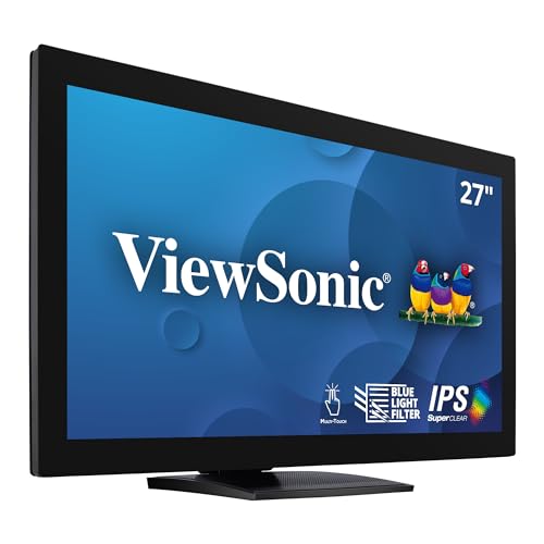 ViewSonic 27" 1080p Touchscreen Monitor with Ergonomics
