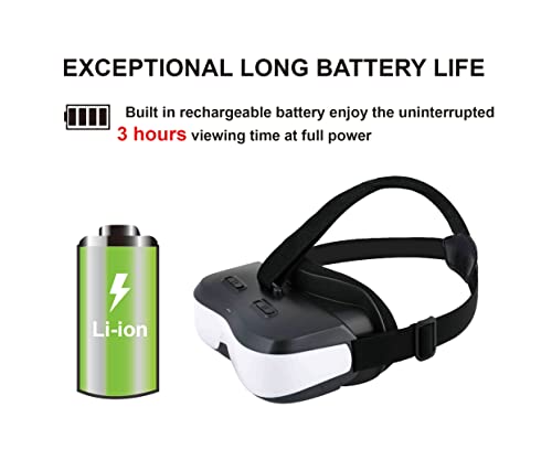 Bigeyes H3 Portable Mobile Cinema Video Glasses