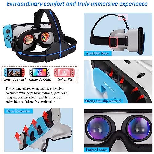 Nintendo Switch OLED 3D VR Headset Goggles
