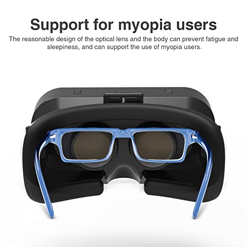 GEZICHTA 3D VR Headset - 360° Immersive Experience