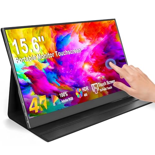 15.6" Portable Touch Screen Monitor - 1080p Display