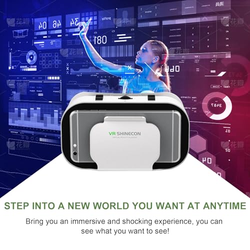 VR Headset for iPhone/Android - 3D Gaming Glasses