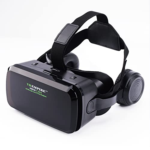 3D VR Headset with 120°FOV, Anti-Blue Light