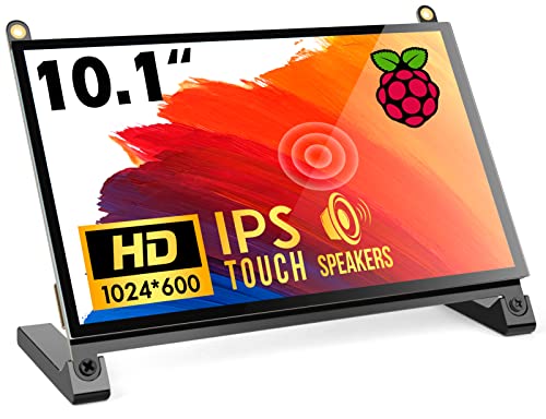 10.1" Raspberry Pi Touchscreen Monitor with Speakers