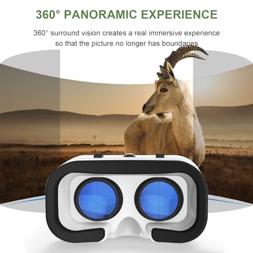 VR Headset for iPhone/Android - 3D Gaming Glasses