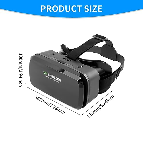 Jaeskeclip 3D VR Headset - Immersive Experience