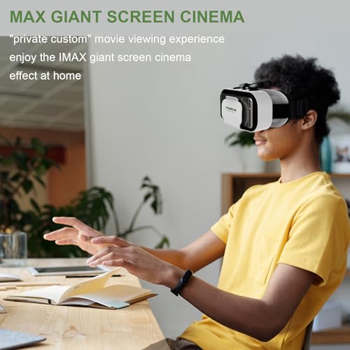 VR Headset for iPhone/Android - 3D Gaming Glasses