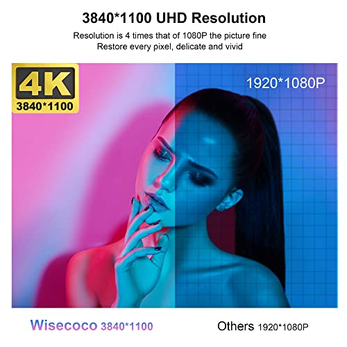 Wisecoco 14" 4K Touch Screen Monitor Display