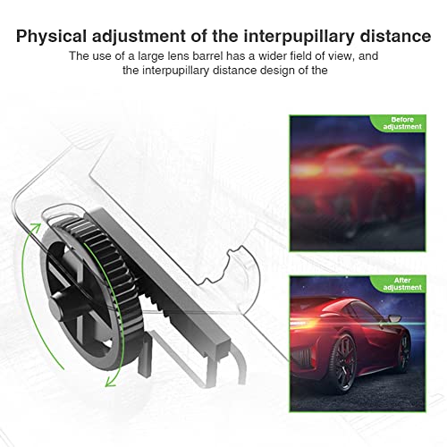 Xiaokeis 3D VR Headset with Stereo Headphones