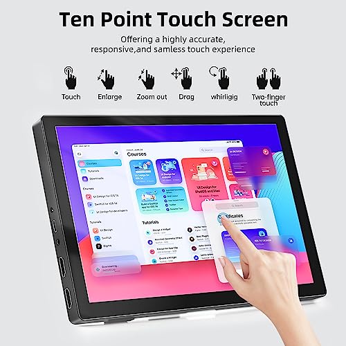 Thinlerain 10.1" Touch Screen Portable Monitor