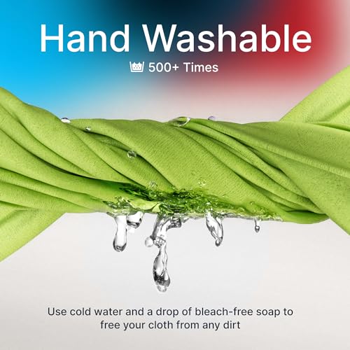 Japanese Microfiber Lens Cleaning Cloths - Pack of 2