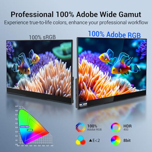 15.6'' 4K Touchscreen Portable Monitor - Ultra Slim