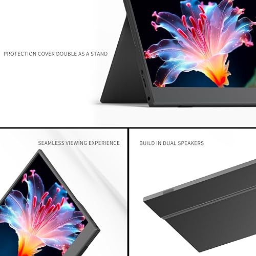 ReHisk 15.6" FHD Portable Touch Screen Monitor