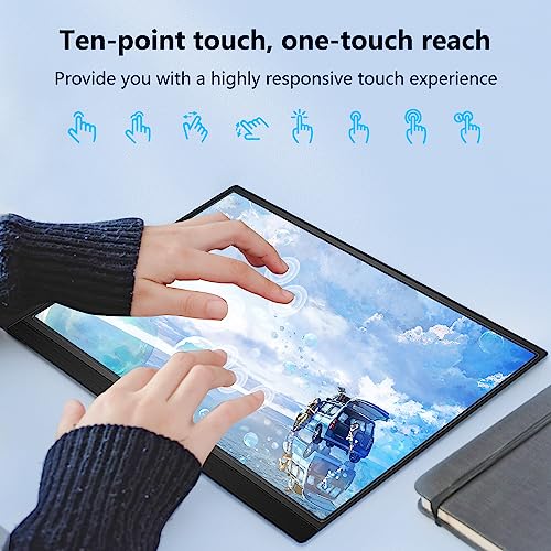 15.6" Full HD Touchscreen Portable Monitor