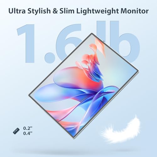 FHD 10.5" Touchscreen Portable Travel Monitor