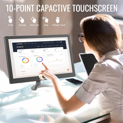 15.6" Touchscreen Portable Monitor with HDMI & USB-C