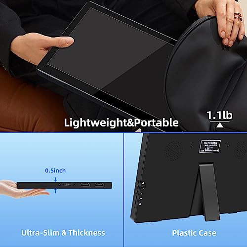 Thinlerain 10.1" Touch Screen Portable Monitor