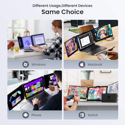 Ultra Slim 14" Portable Monitor for Laptops