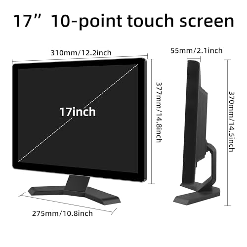 17" Full HD Touchscreen Monitor with HDMI USB