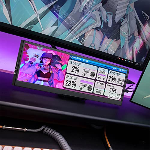 Wisecoco 12.6" FHD Touch Screen Monitor