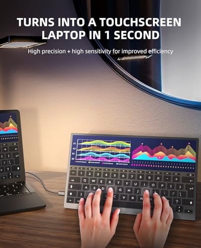 14.1" Touchscreen Portable Monitor with USB-C HDMI