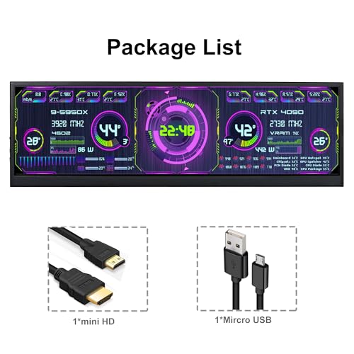 Wisecoco 12.6" FHD Touch Screen Monitor