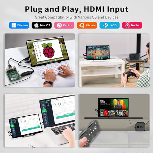 10-Inch HDMI Touchscreen Monitor for Raspberry Pi