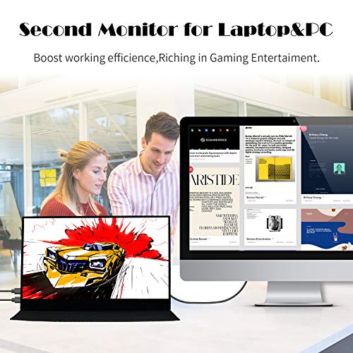 WIMAXIT 15.6" FHD Touchscreen Portable Monitor