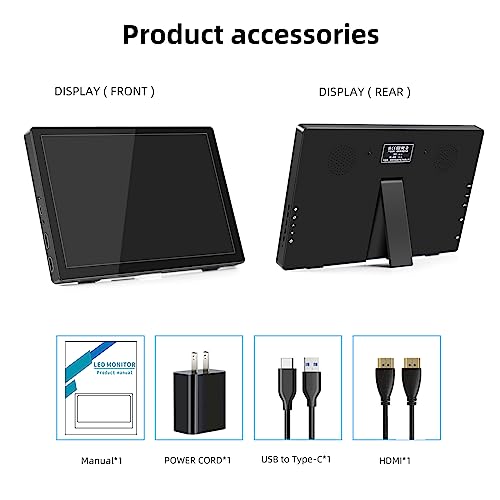 Thinlerain 10.1" Touch Screen Portable Monitor