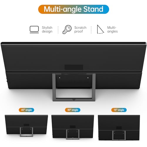 Anyuse 15.6" 1080P Portable Travel Monitor