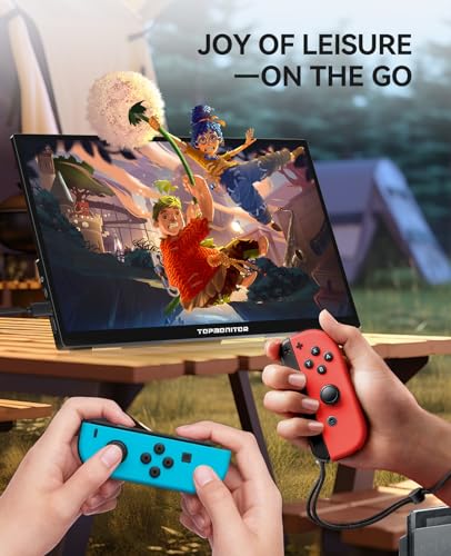 14.1" Portable Touchscreen Monitor - 1080P HDMI