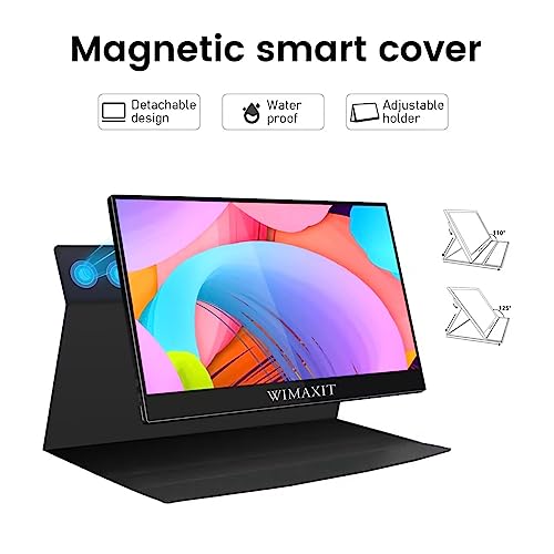 WIMAXIT 15.6" FHD Touchscreen Portable Monitor