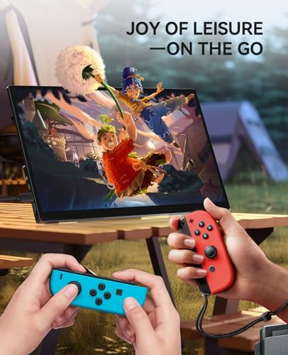 WCKUN 15.6” Touchscreen Portable 1080P Monitor