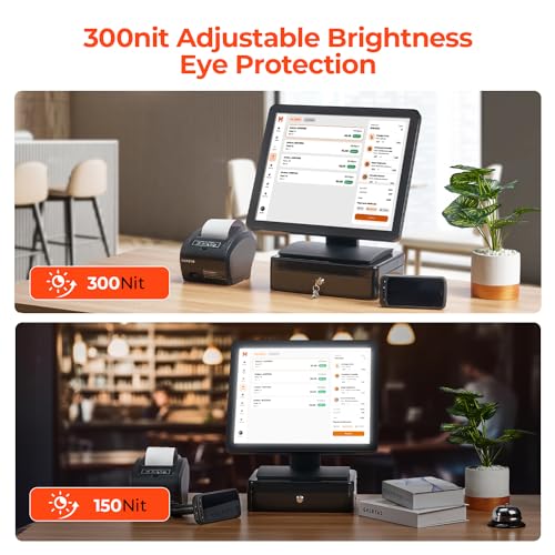 MUNBYN 19" LED Multi-Touch POS Monitor