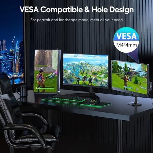 EVICIV 18.5" Portable High-Refresh Gaming Monitor