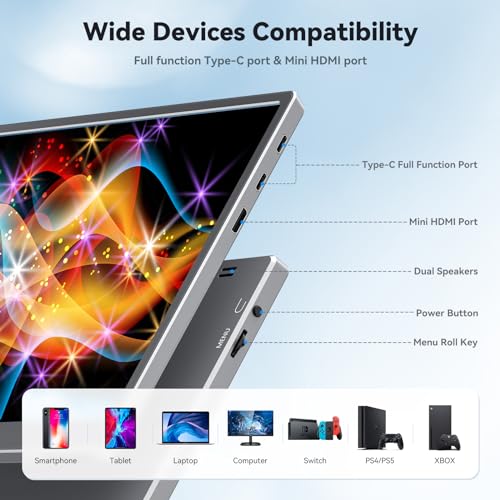 Eyoyo 10.5" FHD Portable Laptop Monitor