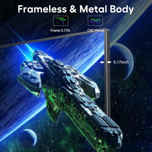 EVICIV 18.5" Portable High-Refresh Gaming Monitor