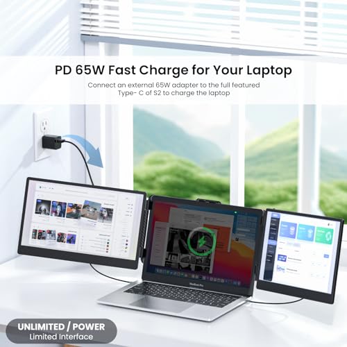 Ultra Slim 14" Portable Monitor for Laptops