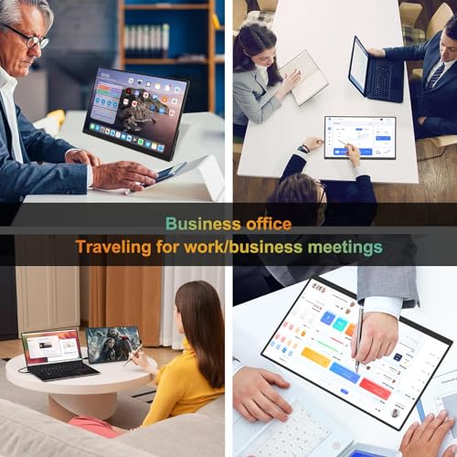 15.6" Touchscreen Portable FHD Monitor with USB-C