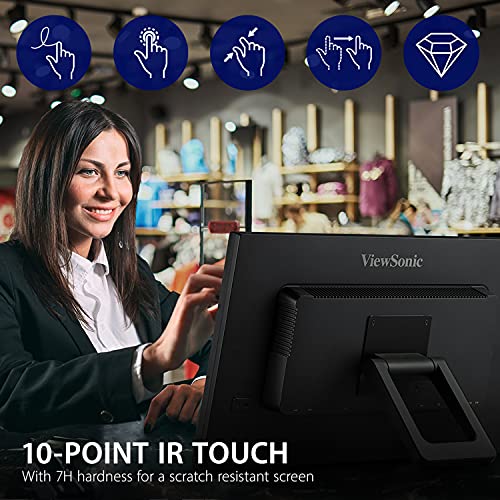 ViewSonic 24" 10-Point Touch Screen Monitor