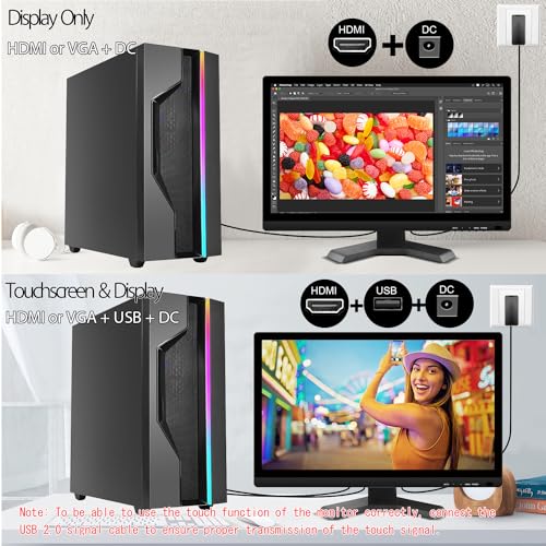 Pisichen 21.5" Touchscreen Full HD Monitor