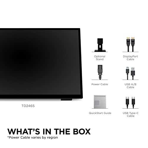 ViewSonic TD2465 24" 1080p Touchscreen Monitor