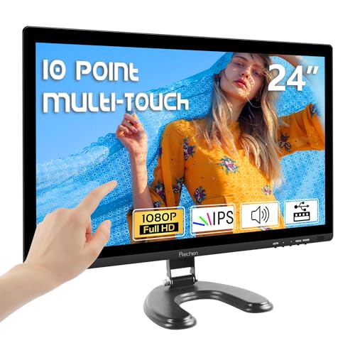 24-Inch FHD Touchscreen Monitor with HDMI & VGA