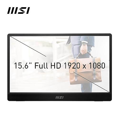 MSI Pro MP161 E2 15.6" Portable FHD Monitor