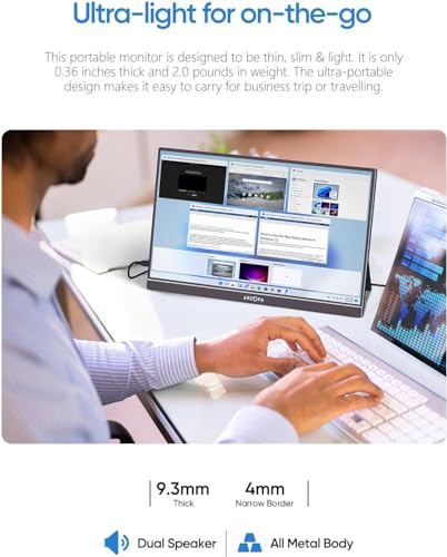 ARZOPA 17.3" FHD Portable Gaming Monitor