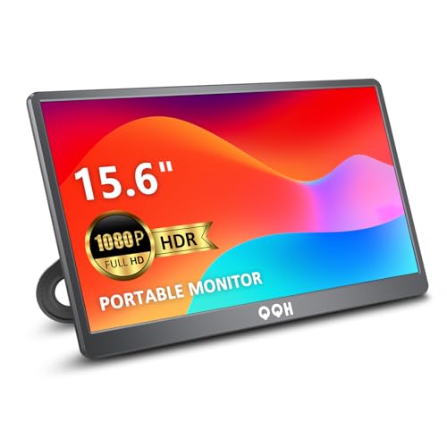 15.6" FHD Portable Monitor with Kickstand & HDR