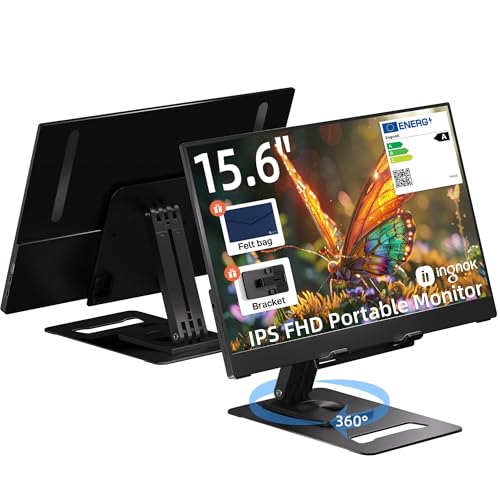 Ingnok 15.6" Portable Full HD Laptop Monitor