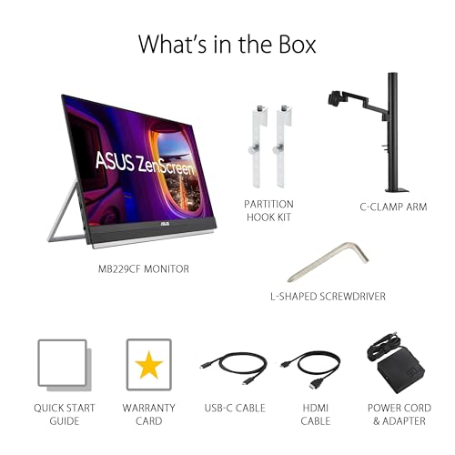 ASUS ZenScreen 22” Full HD Portable Monitor